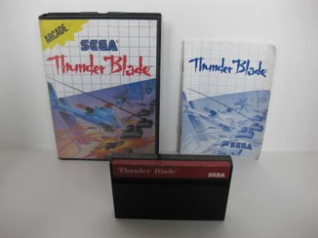 Thunder Blade (CIB) - Sega Master System Game